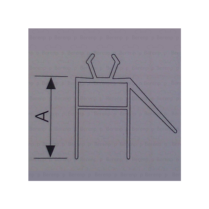 Provex Point - Classic 1207SA00F Drainagestreifen 16mm hoch, transparent