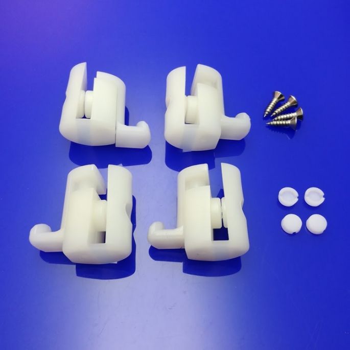 Provex Arco 1125SA30F lower guide set white RAL 9010