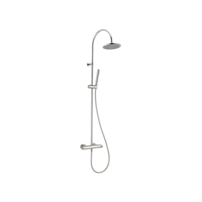Pure Cinca CN5314 shower body kit with thermostat chrome
