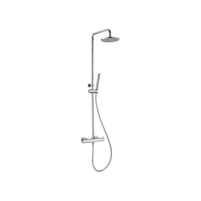 Pure Duero DU5475-CH shower set with thermostat chrome
