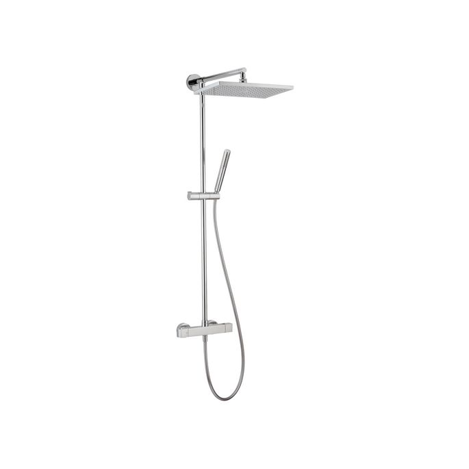Pure Ebro EB5211 douche opbouwset met thermostaat chroom