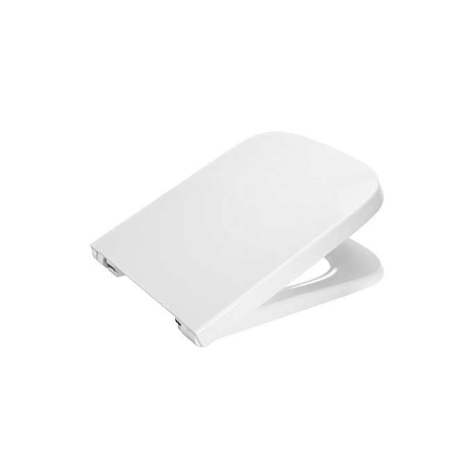 Roca Dama Compact A80178C004 toiletzitting met deksel wit