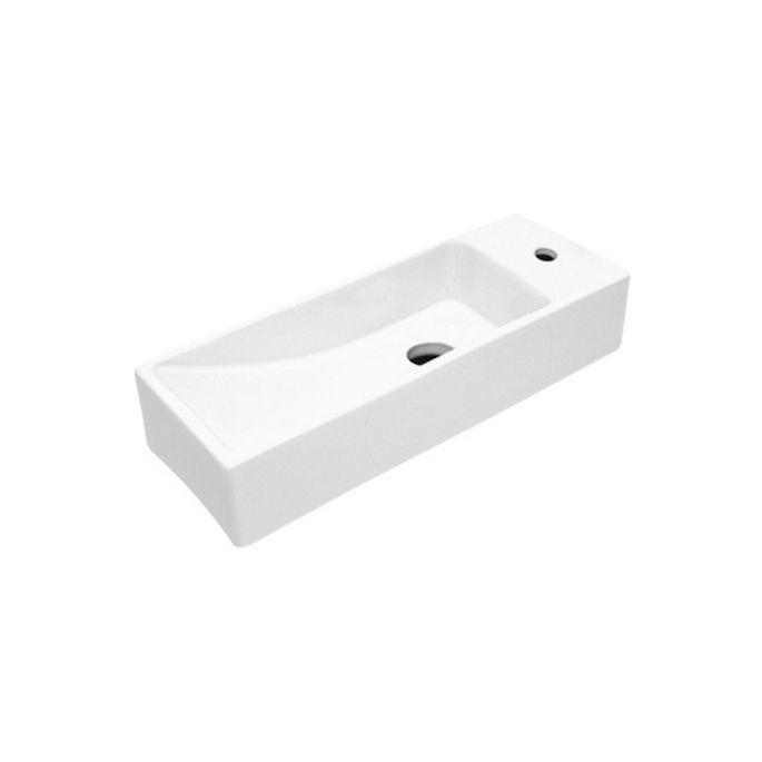 San4U 2507401 Queen (rechts) fontein 38x14x8cm keramiek wit