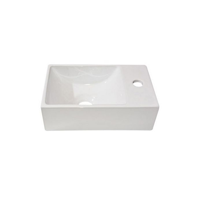 San4U 2508057 Wonder (right) fountain 29x18x9.5cm ceramic white