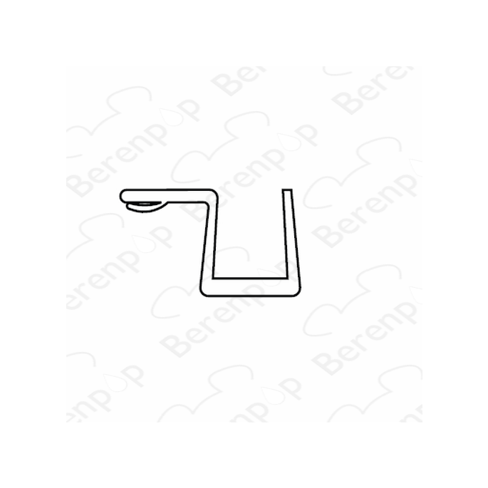 San4U Sealday SD029 stop profile 90 degrees, 200cm, 8mm