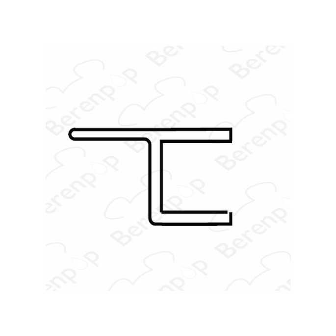 San4U Sealday SD031 h-profile 180 degrees, 200cm, 6mm *no longer available*