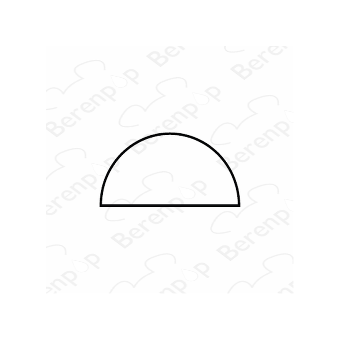 San4U Sealday SD069 dorpelprofiel 200cm, 5mm hoog, transparant