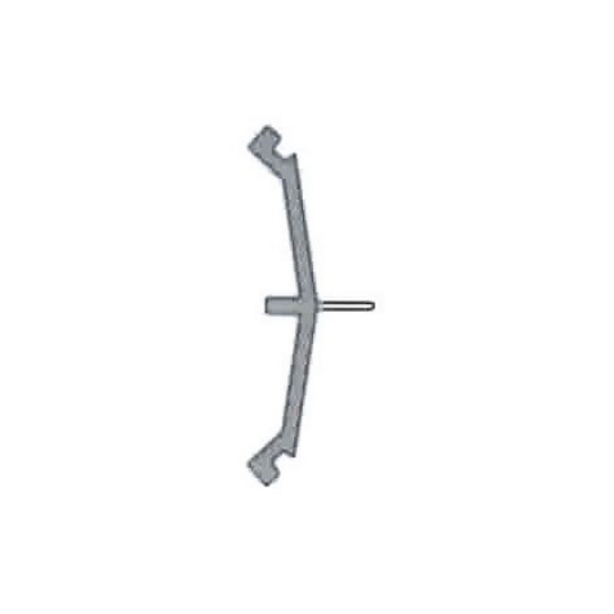 Sealskin Duka Natura GUMD449-R sealing profile 200cm gray - for folding roller door right