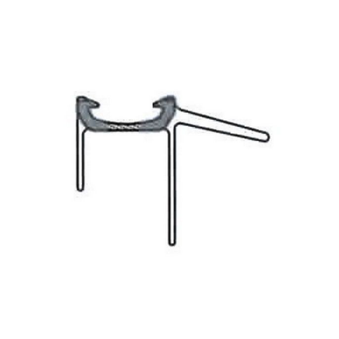 Sealskin Duka Natura GUMT858 afdichtprofiel 100cm transparant, 6mm