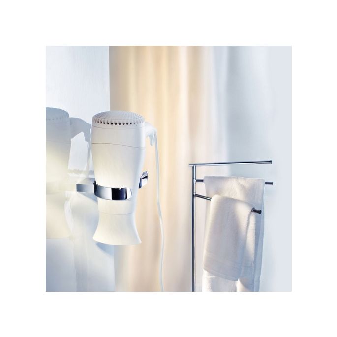 Smedbo Air AK323 holder for hair dryer and straightener chrome