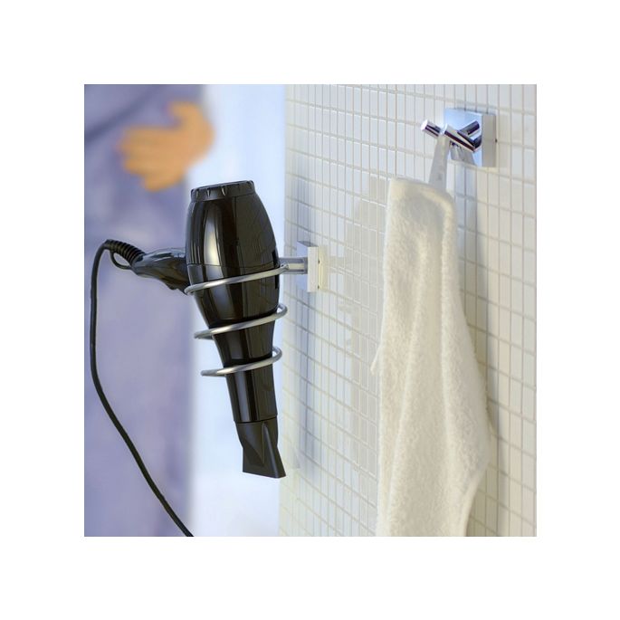 Smedbo House RK323 holder for hair dryer chrome