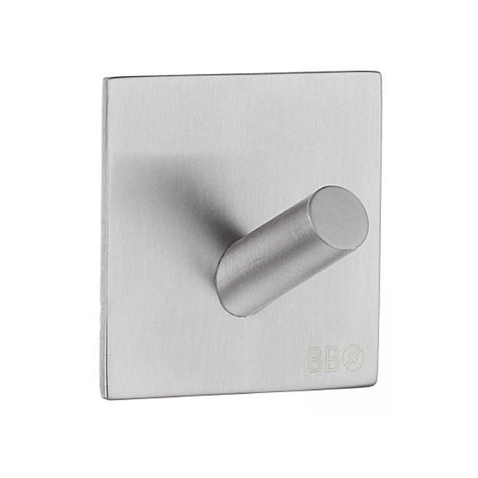 Smedbo Beslagsboden B1092 design handdoekhaak geborsteld edelstaal