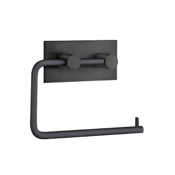 Smedbo Fittings BB1098 toilet roll holder matte black stainless steel
