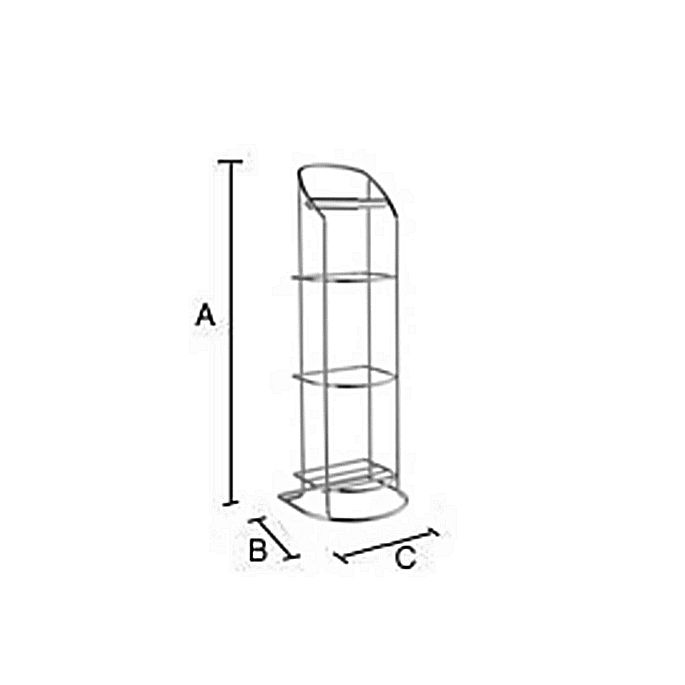 Smedbo Beslagsboden BK1220 toilet roll holder with spare roll holder polished stainless steel
