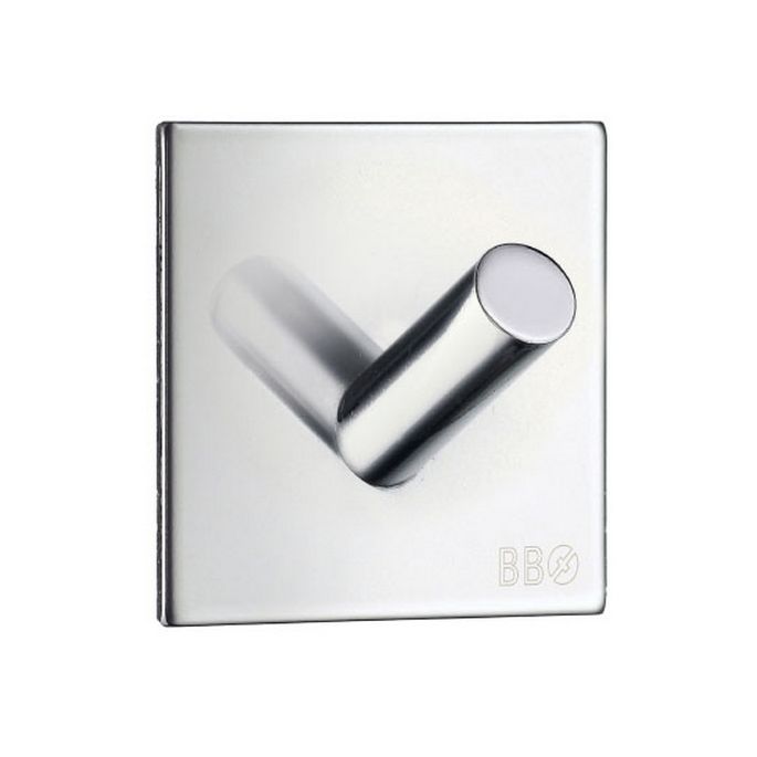 Smedbo Beslagsboden BK1092 design handdoekhaak gepolijst edelstaal