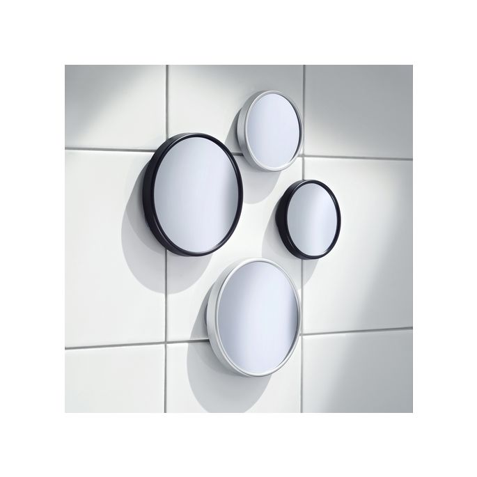 Smedbo Outline Lite FS622 Kosmetikspiegel mit Saugnäpfen 12x silber