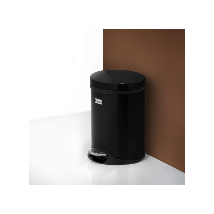 Smedbo Outline Lite FK665 Pedaleimer 6 Liter mattschwarz