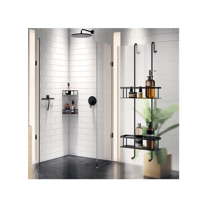 Smedbo Sideline DB3041 Doppeldrahtkorb 25 cm mattschwarz