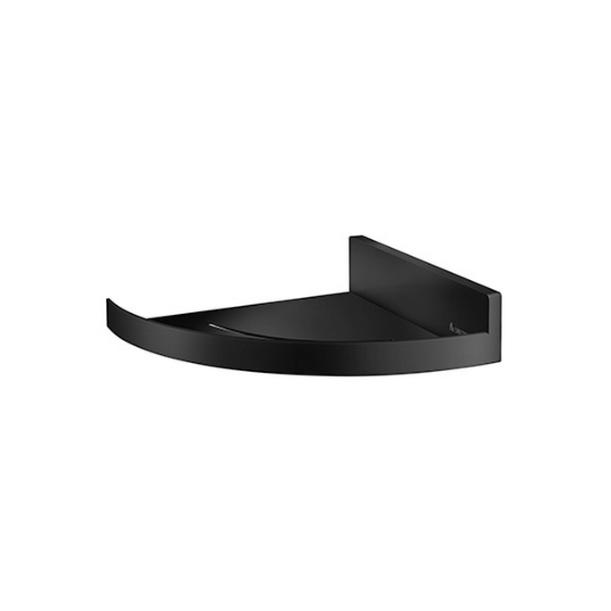 Smedbo Sideline DB5011 corner shelf matte black
