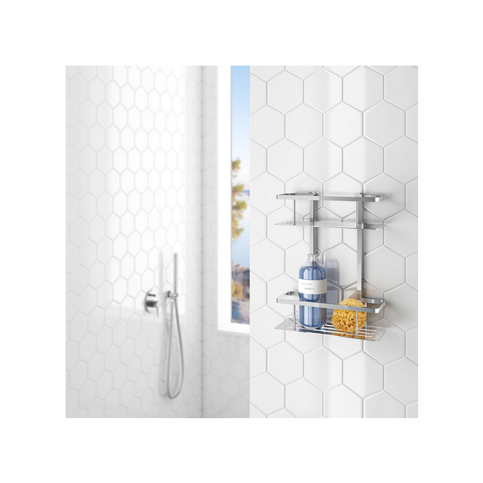 Smedbo Sideline DK3012 doppelt Duschkörbe chrom