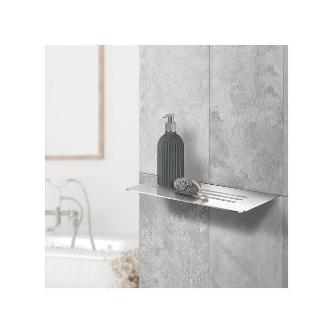 Smedbo Sideline DK3062 Ablag 25 cm Edelstahl poliert