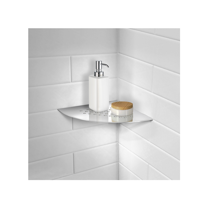 Smedbo Sideline DK3063 hoekplanchet gepolijst edelstaal