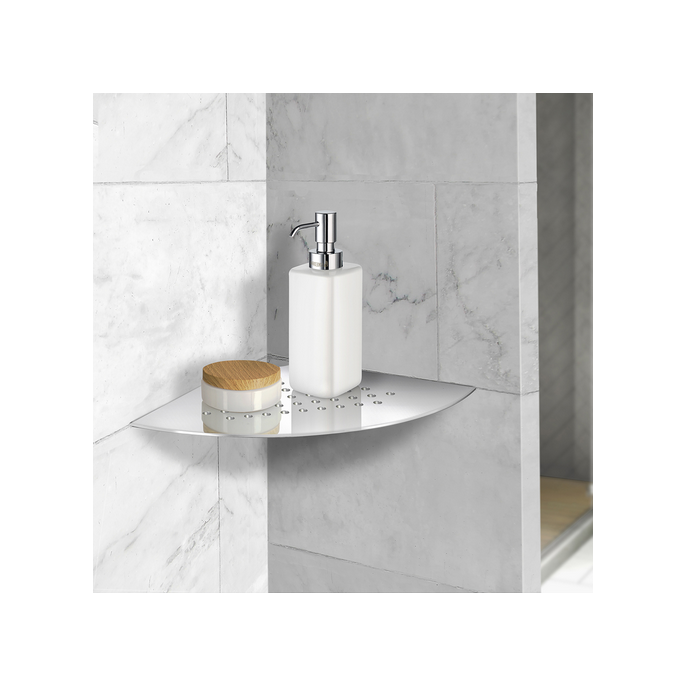 Smedbo Sideline DK3063 hoekplanchet gepolijst edelstaal