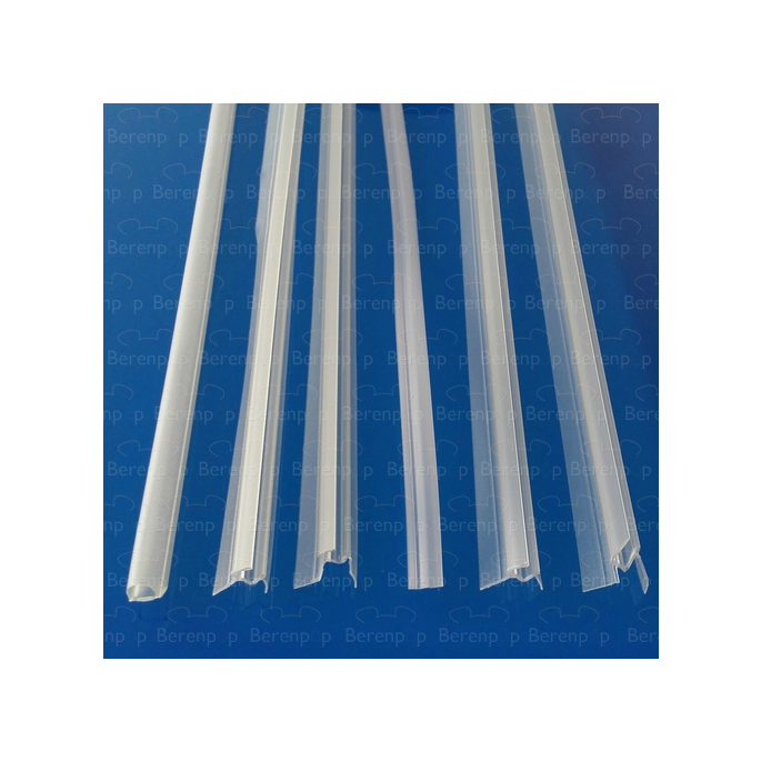 Koralle S320 S8SLE43604 complete strip set for bath wall 2-piece swing door *no longer available*.