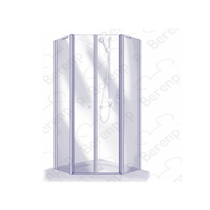 Koralle Supra Top S8L41851 ( L41851 ) ( 2537274 ) komplett Satz von Profilen für Pendeltür 100 und pentagon 100 (bis 04.2001)