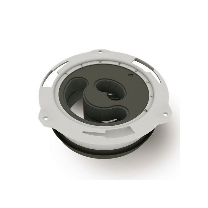 Vasco 11VE30200 ceiling wall valve with smiley face white (OUTLET)