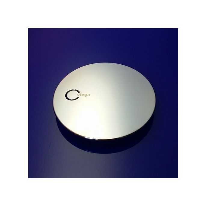 Viega Domoplex 649975 Abdeckplatte für Dusche Siphon ø90mm chrom