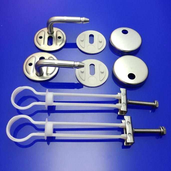 Villeroy en Boch Architectura - Subway 92248061 set vaste scharnieren chroom