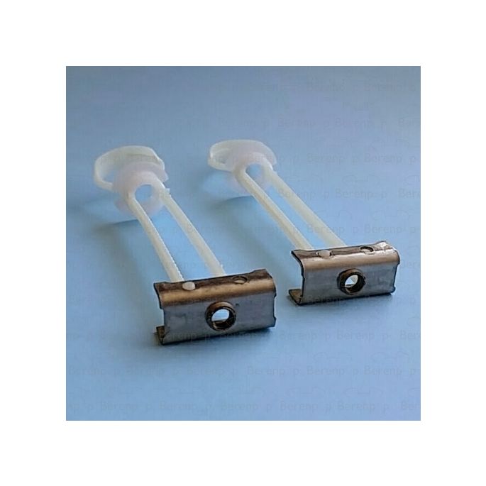 Pressalit + Villeroy en Boch A9173 / 92189600 set van 2 stuks scharnieronderdelen