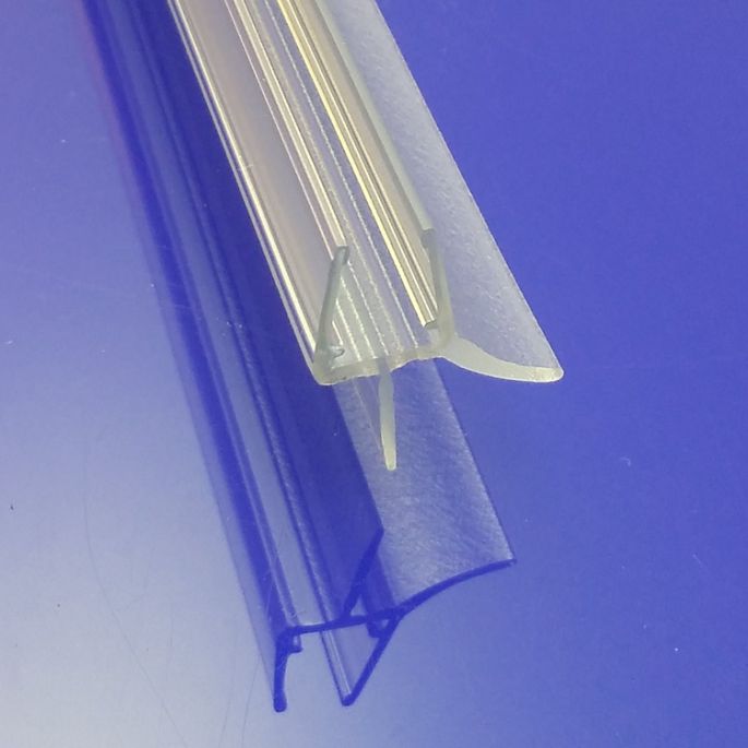Get Wet TSS 001 Tropfprofil für Pendeltür 100cm transparent, 8mm