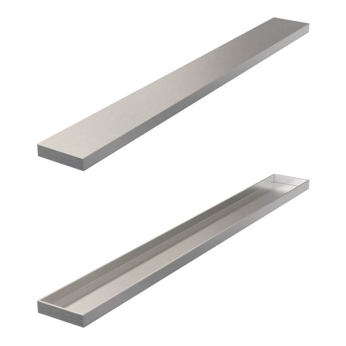 Brauer DR-LOSMR60NG lose Multifunktions Abdeckung 7 x 60cm Edelstahl gebürstet