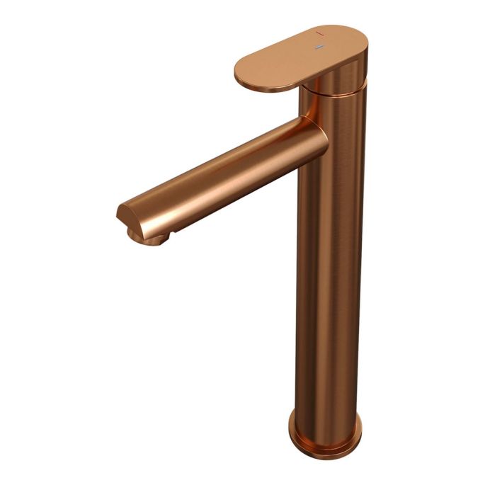 Brauer Edition 5-GK-002-HD3 raised surface-mounted basin mixer model C copper brushed PVD