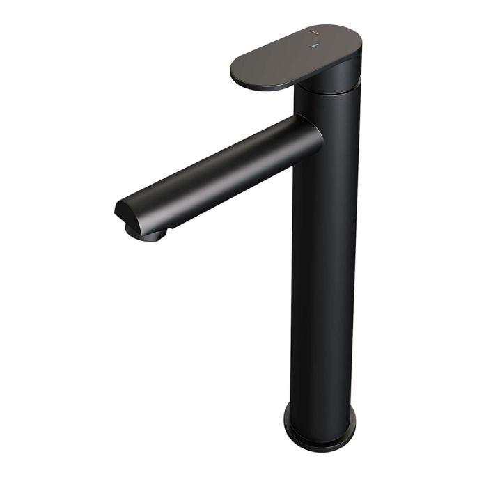 Brauer Edition 5-S-002-HD3 raised surface-mounted basin mixer model C matte black
