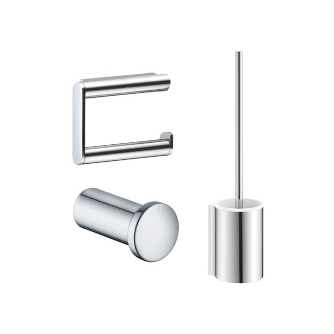 Keuco Plan 19701011490 accessory set (toilet set) chrome (OUTLET)
