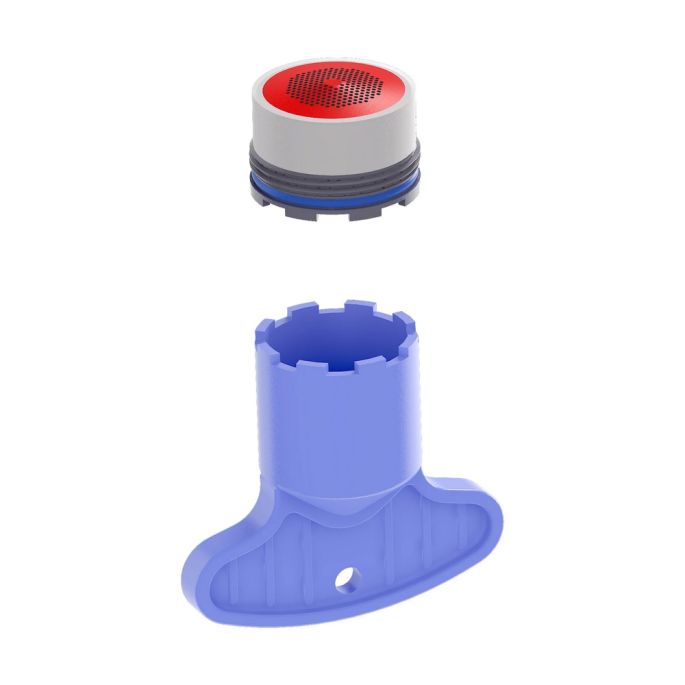 Clou CL10606057 perlator t.b.v. Xo type 12 & 13 en Kaldur badmengkraan met sleutel