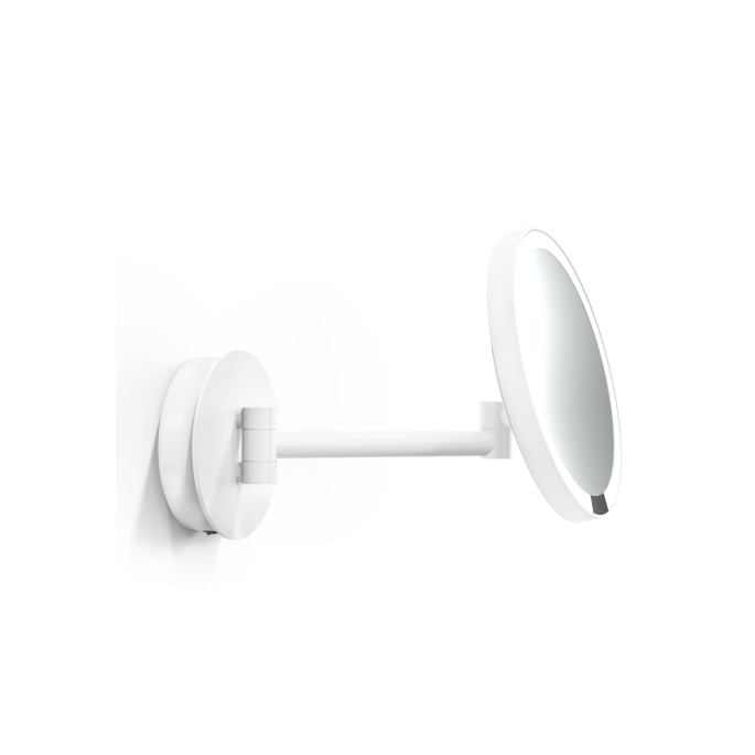 Decor Walther 0125650 JUST LOOK PLUS WR vergrootspiegel 5x mat wit