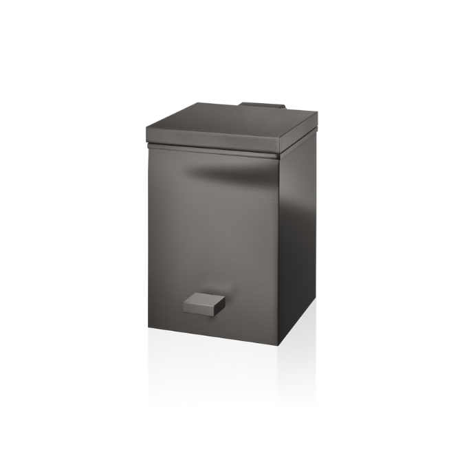 Decor Walther 0614666 TE 75 pedaalemmer met softclose mat donker metaal