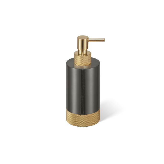 Decor Walther 0853567 CLUB SSP1 zeepdispenser mat donker metaal en mat goud