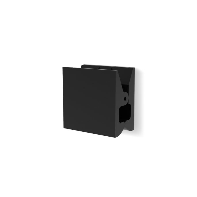 Decor Walther 0907260 PINCH S/M klem/haak mat zwart