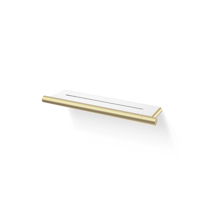 Decor Walther Bar 0863882 DA shower shelf 35cm matt gold/ white