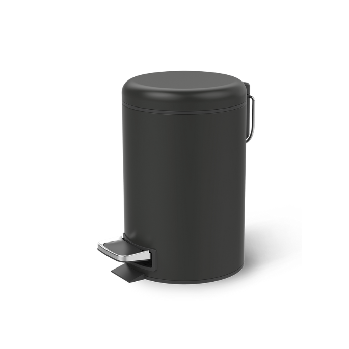 Decor Walther Basic 0615760 TE 35 pedaalemmer mat zwart