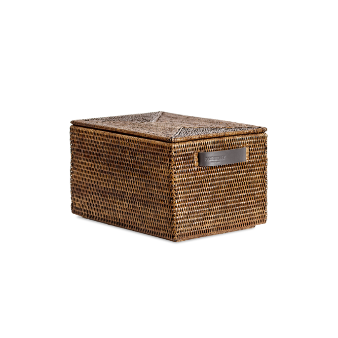 Decor Walther Korb 0941092 Korb BOX Mehrzweckbehälter rattan dunkel