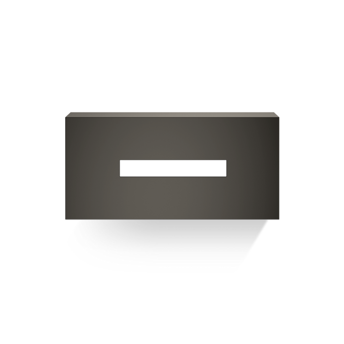 Decor Walther Blüte/ Ecke 0830466 KB 82 Papiertuchbox mattes dunkles Metall