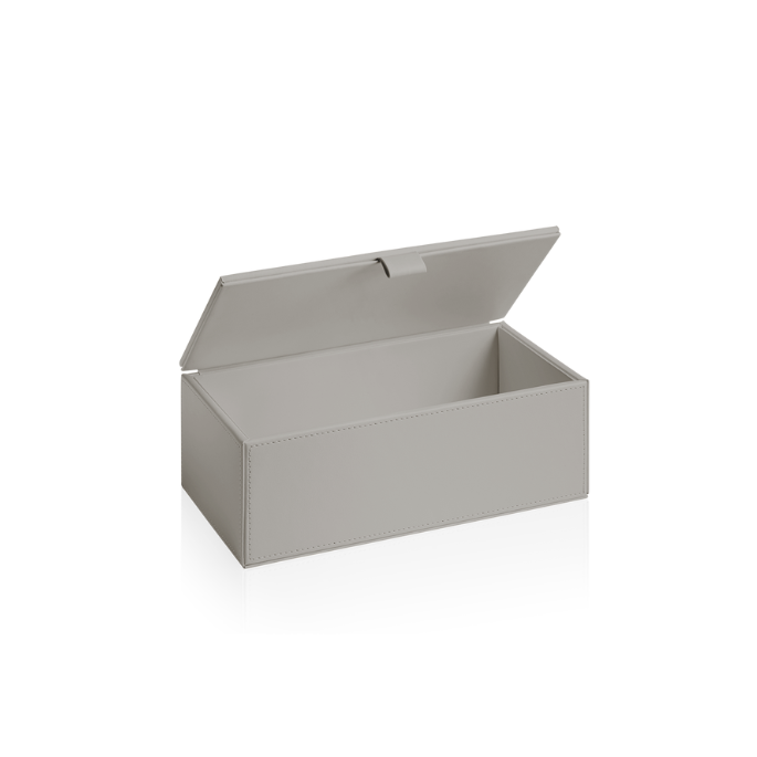 Decor Walther Brownie 0930249 BROWNIE BMD2 multi box met deksel kunstleder taupe