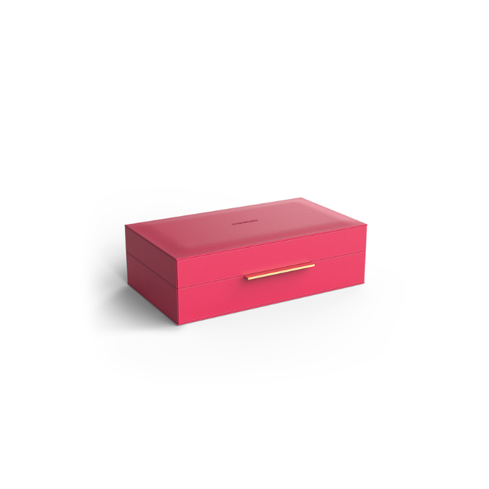 Decor Walther Brownie 0939897 BROWNIE BOX L multi box met deksel kunstleder magenta