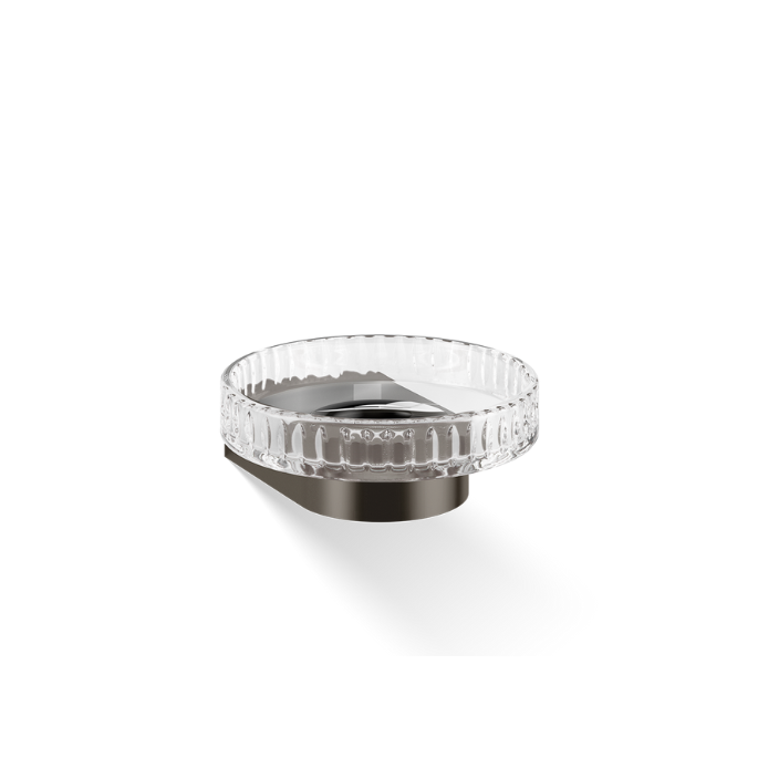 Decor Walther Century 0586866 CENTURY WSS soap holder clear glass/matt dark metal